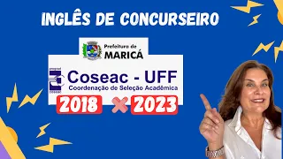COSEAC 2018 MARICÁ- PROVA COMENTADA