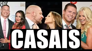 SUPERSTARS E DIVAS DA WWE QUE NAMORAM ENTRE SI