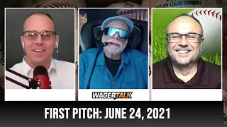 MLB Picks and Predictions | Free Baseball Betting Tips | WagerTalk's First Pitch for June 24