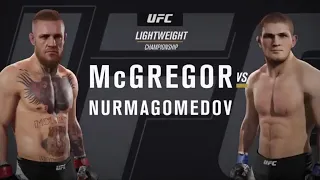 EA SPORTS UFC 2 | Conor McGregor VS Khabib Nurmagomedov | PS4 gameplay CPU VS CPU