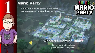 Let's Play Super Mario Party Part 1/4 - Whomp's Domino Ruins