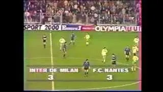 FC Nantes - Inter Milan C3 1985-86 partie 2