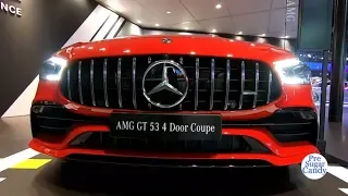 2019 Mercedes AMG GT 53 4 Door Coupe - Exterior Walkaround - LA Auto Show