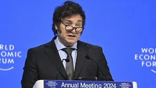 Javier Milei slams the west for ‘abandoning freedom for socialism’ in Davos