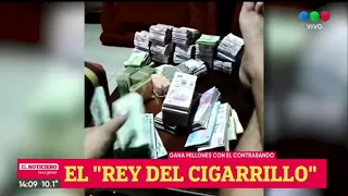 El REY del CIGARRILLO: gana millones con el CONTRABANDO, por Mauro Szeta - El Noti de la Gente