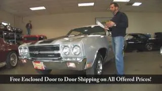 1970 Chevelle SS396 L78 for sale at with test drive, driving sounds, and walk through video