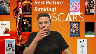 All 10 2024 Best Picture Nominees Ranked! (2023 Movies)