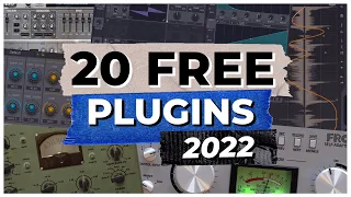 20 FREE VST Plugins Every Producer NEEDS in 2022!