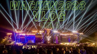 Wacken Open Air 2023 #Vlog Teil 1 - Anreise,Aufbau,Dorf