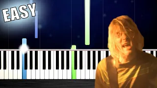 Nirvana - Smells Like Teen Spirit - EASY Piano Tutorial by PlutaX