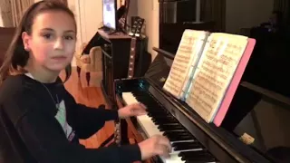 Angelina Leyva Playing the Original Boogie Woogie by Clarence “Pine Top” Smith