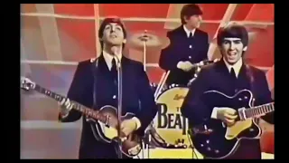 BEATLES  "I SAW HER STANDING THERE"  COLOR 1964