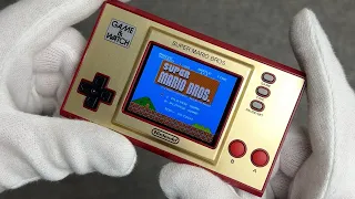 Perfect Gift For Millennials and Gen X? Unboxing - Game & Watch Nintendo (Super Mario Bros)