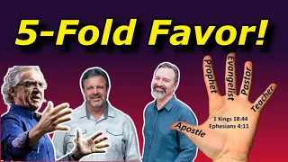 5-Fold Ministry and God's Favor on Apostles and Prophets!