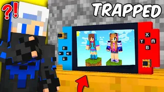 I Trapped My Girlfriends in a Difficult VIDEO GAME in Minecraft....