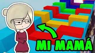 MI MAMÁ JUEGA A ROBLOX POR PRIMERA VEZ