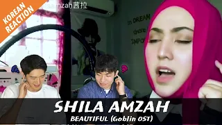 Shila Amzah - Beautiful (Goblin OST) // Reaction by Koreans