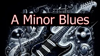 Passionate Blues Guitar Backing Track - A Minor