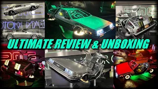 ULTIMATE 1/6 Scale Hot Toys DeLorean Mark 2 Time Machine Review & Unboxing