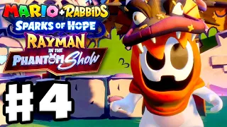 Mario + Rabbids Sparks of Hope: Rayman in the Phantom Show DLC - Gameplay Walkthrough Part 4