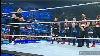 Bloodline and Logan paul segment || smackdown || 7 Oct 2022 ||