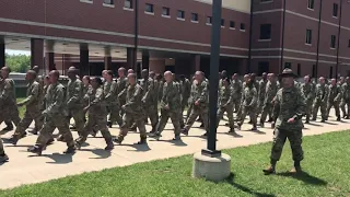 Basic Combat Training (BCT) - Marching to Chow