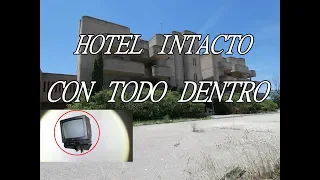 HOTEL INTACTO CON TODO DENTRO lugares abandonados urbex
