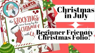 CHRISTMAS IN JULY/BEGINNER FRIENDLY CHRISTMAS FOLIO! MUST SEE THIS! EASY AND FUN! 🎄🎄🎁🎅🎅