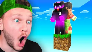 J’ai Survécu sur 1 SEUL BLOC sur Minecraft ! (Oneblock Avec Superkiki #1)