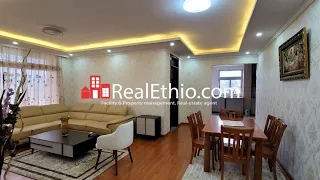 Lancha or Meskel flower, 3 bedrooms furnished apartment for rent, Addis Ababa.