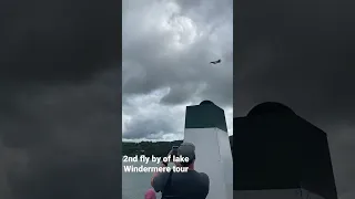 Jets flyby across lake Windermere 🍃