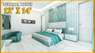 Master Bedroom Interior Design | 12 x14 feet | Interior Design Ideas | Small Bedroom Design