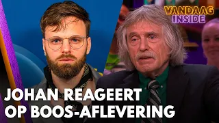 Johan reageert op nieuwe BOOS-aflevering over moordplan: 'Belachelijk!' | VANDAAG INSIDE