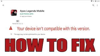 How to FIX Your device is not compatible with this version | Apex Legends Mobile | LD Player