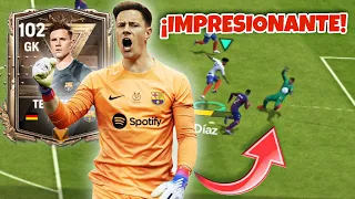 🔥¡PROBÉ EL PORTERO con MÁS GRL del FC MOBILE 24!! Ter Stegen Centurión 97 *Review Completa*