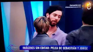 tensa pelea entre Jorge Con Sebastian (Gran Hermano CHV-Chile)