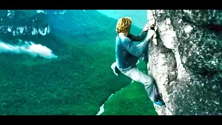 Rock climbing scene from POINT BREAK FULL HD 1080p
