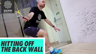 Squash tips: Hitting the ball off the back wall - Back corner session with Jesse Engelbrecht