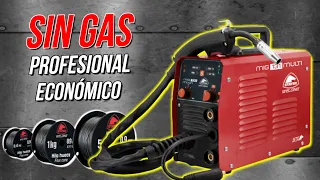 At last! A WIRE WELDER WITHOUT GAS FLUX of PROFESSIONAL Quality but ECONOMIC