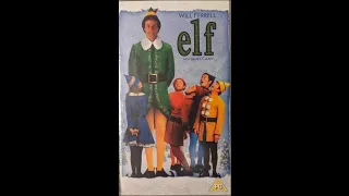 Original VHS Opening and Closing to Elf UK VHS Tape