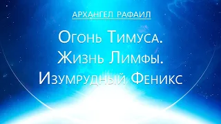 Архангел Рафаил - Святое Исцеление Любви. Огонь Тимуса. Жизнь Лимфы. Изумрудный Феникс