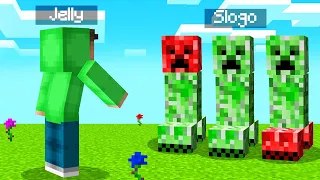 Only ONE CREEPER Is The REAL SLOGOMAN! (Minecraft Guess Who)