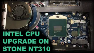 Upgrading The CPU On A Laptop - Intel Celeron to Core i3/i5/i7 - Stone Computers NT310-H, i5-4210M