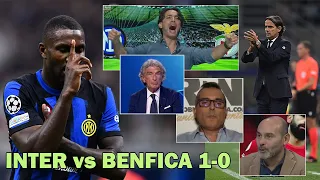 Inter-Benfica 1-0 * Tramontana: Sbagliato tantissimi gol e tre punti strameritati, ma per qualcuno..