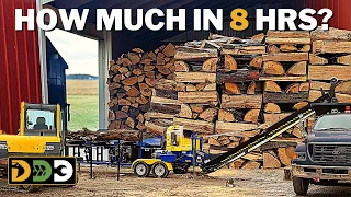 I Rented a Firewood Processor For 8 Hours (2022) - Homeowner Review of Dyna SC-16