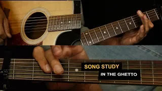 In The Ghetto Guitar Lesson - Elvis