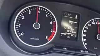 Volkswagen Polo 6r 1.2 tsi 105 HP acceleration 0-100