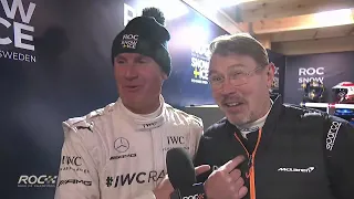 ROC Sweden 2022 - Hakkinen and Coulthard are still getting along