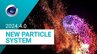 The New Particle System in Cinema 4D