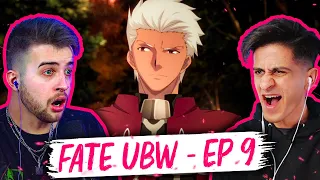 Fate/Stay Night Unlimited Blade Works! Episode 9 REACTION | Group Reaction